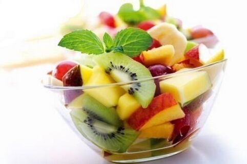 frugtsalat til maggi kost