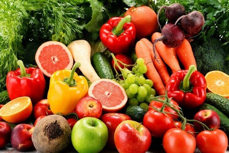 Din daglige kost til vægttab kan omfatte de fleste grøntsager og frugter